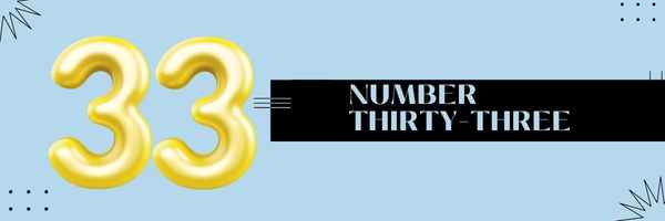 Numerology Number 33